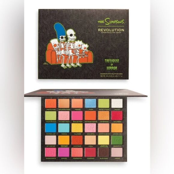 Revolution “The Simpsons Treehouse of Horror” Eyeshadow Palette - Picture 6 of 16